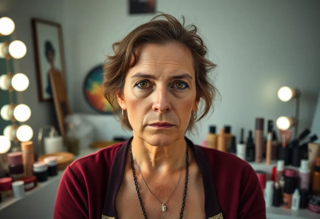 Artist Corey G. Griffin in his NYC studio