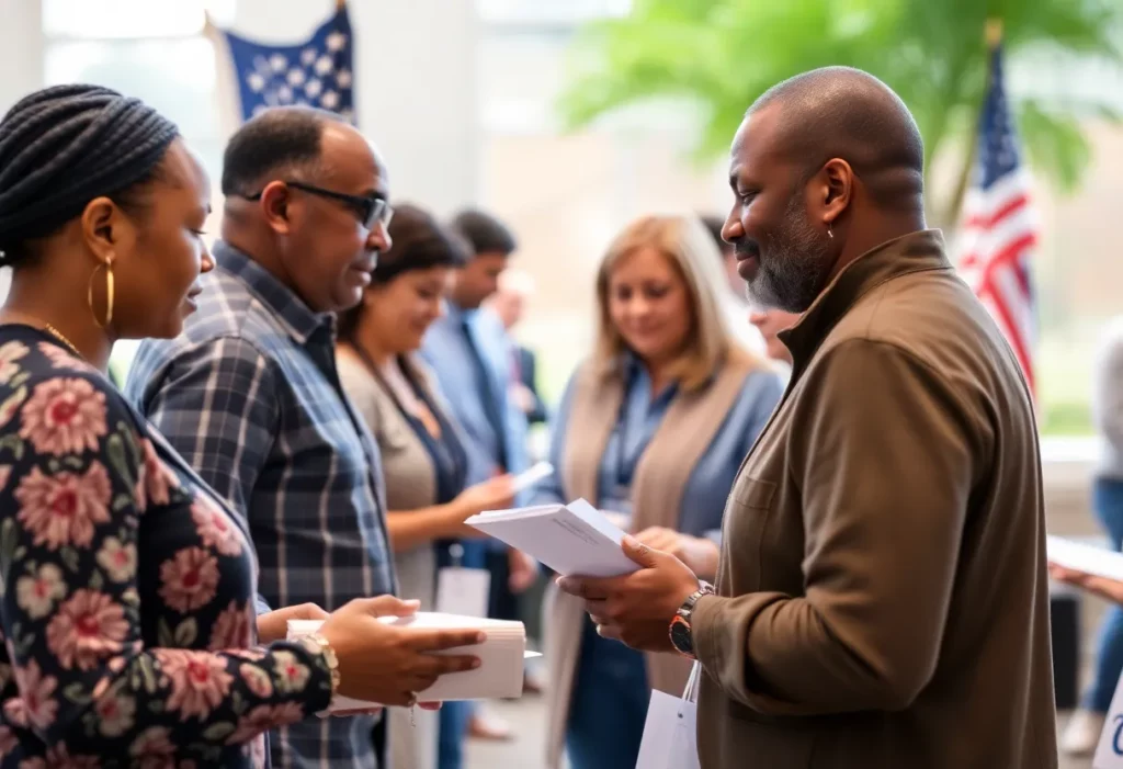 Community support event for navy veterans with mesothelioma in Birmingham, Alabama.