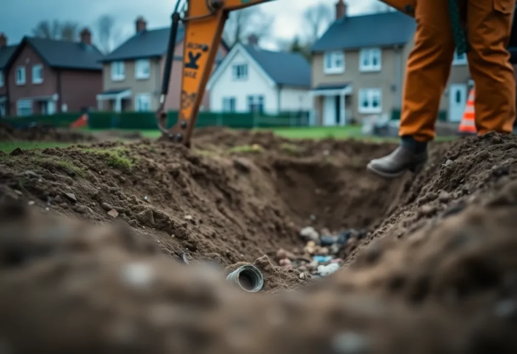 Construction site raising asbestos safety concerns
