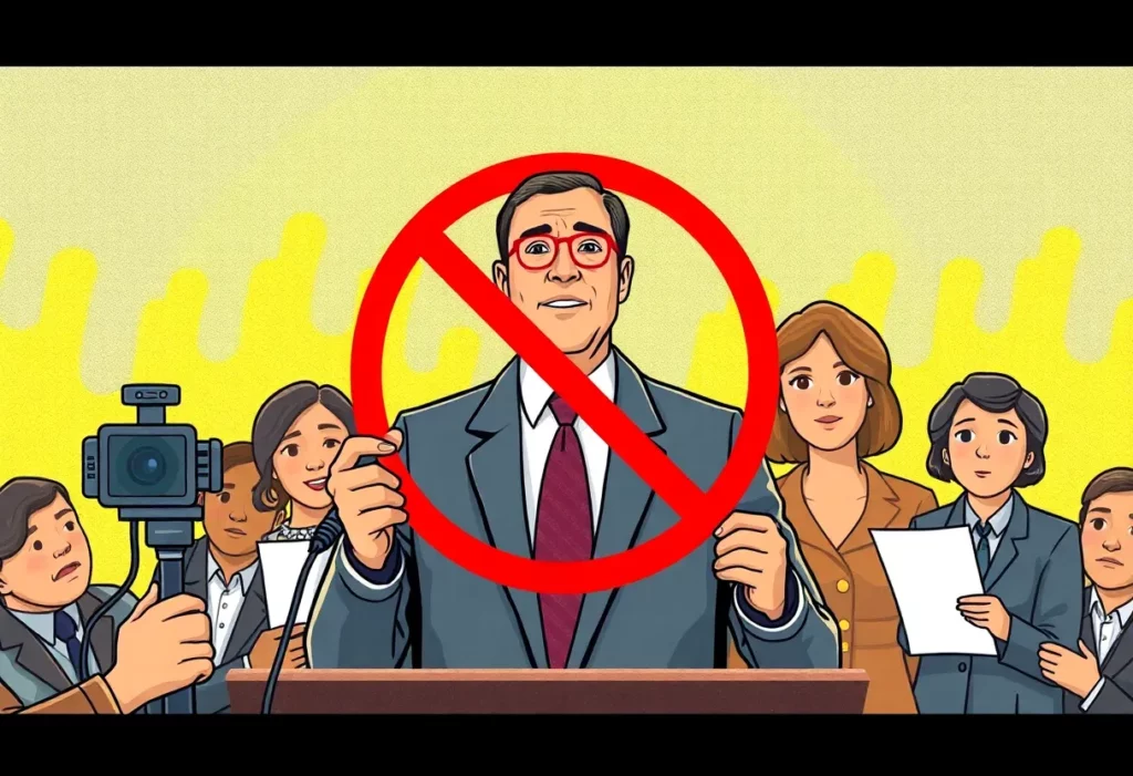 EPA officials announcing the ban on asbestos in the U.S.