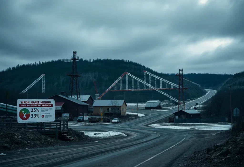 Awareness campaign about rising mesothelioma cases in Iron Range due to asbestos exposure.