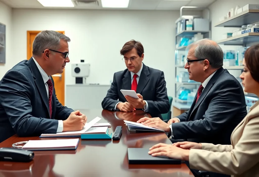 Legal discussion and cell therapy advancements by Johnson & Johnson.