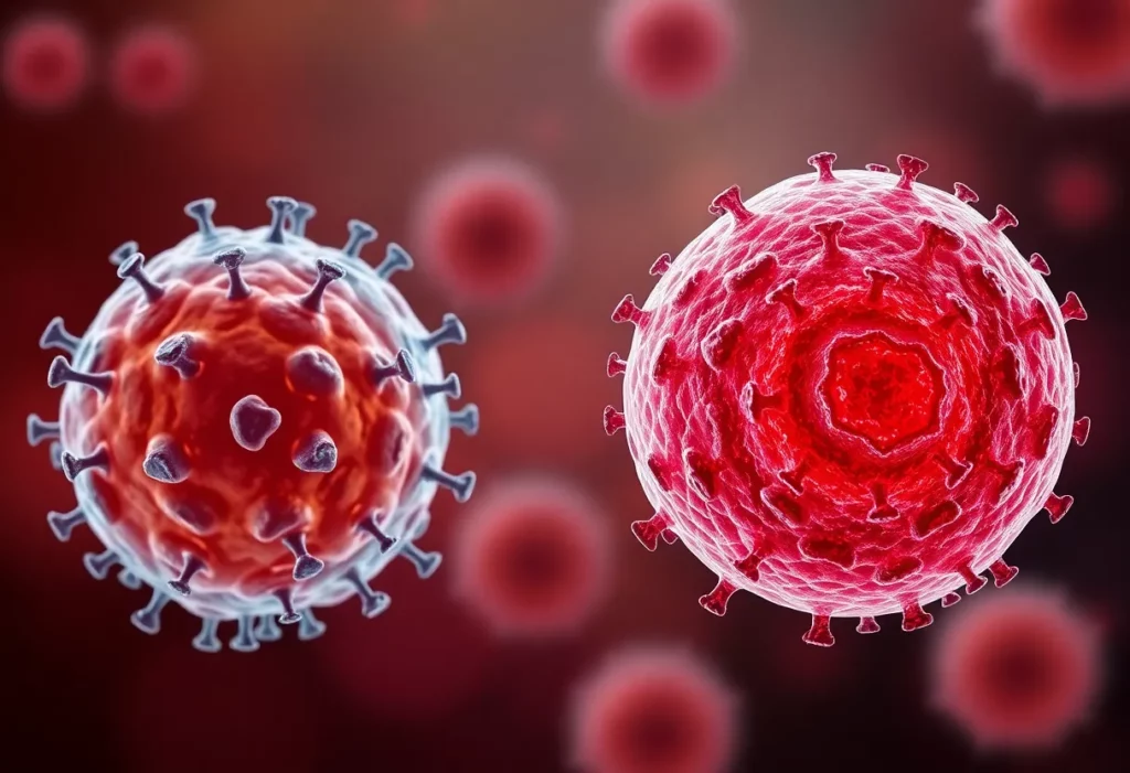 Illustration showcasing the new treatment strategy for mesothelioma.