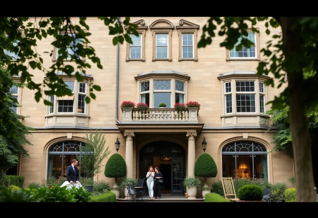 Queens Hotel picturesque exterior view