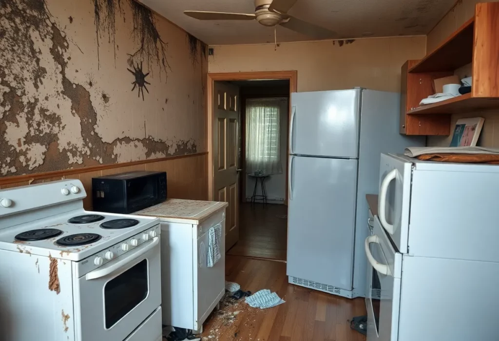 Poor living conditions at Arbor One Apartments