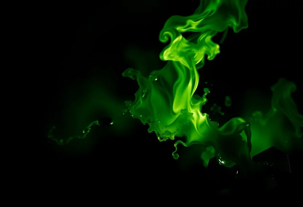 Illustration depicting the risks of asbestos exposure.