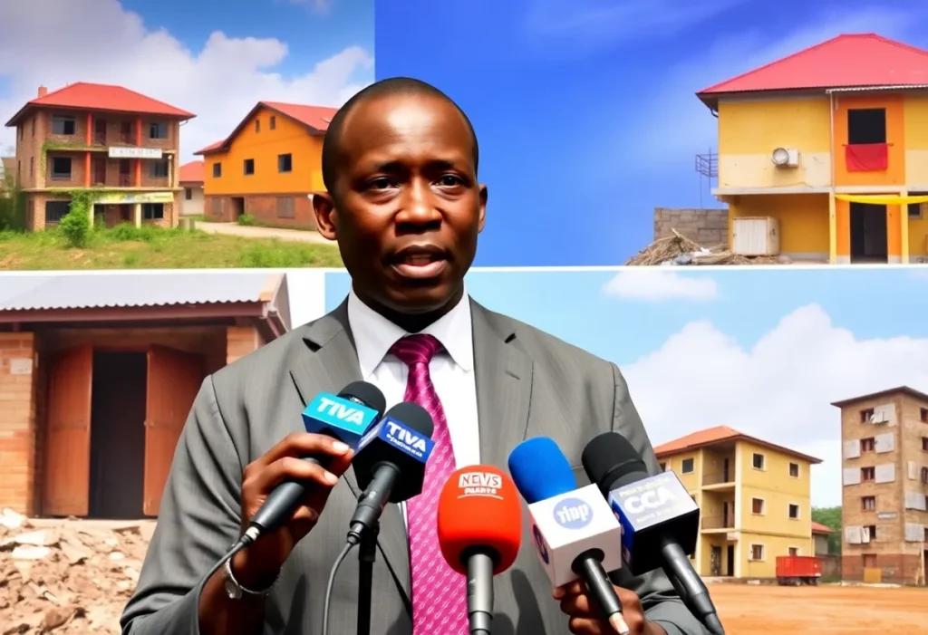Kenyan government official announces asbestos removal plan