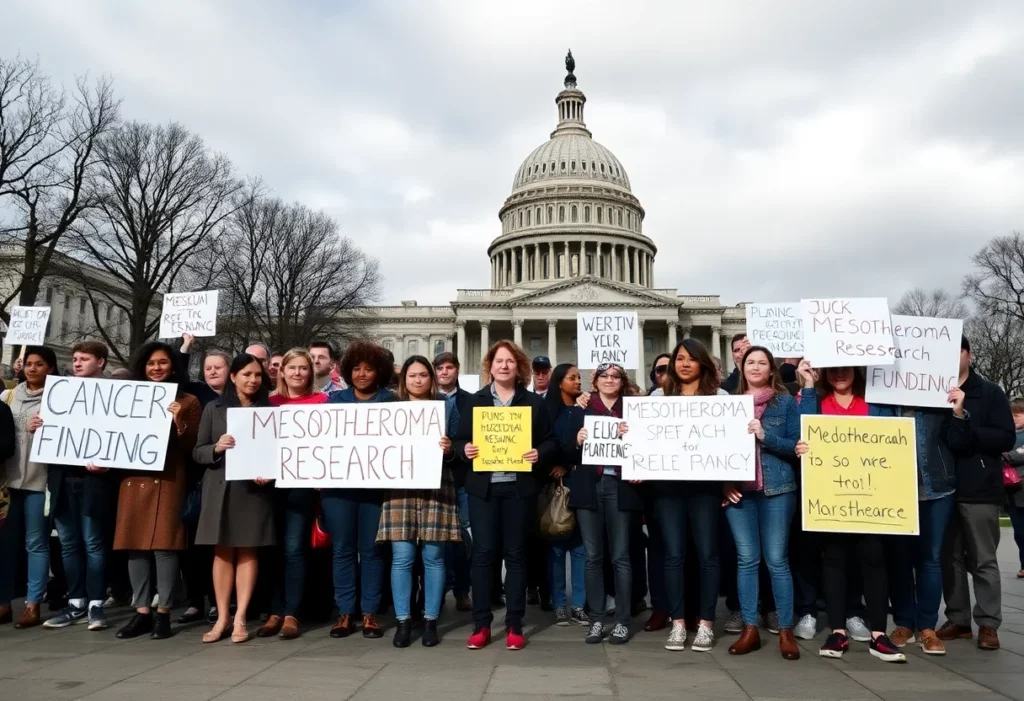 Group advocating for mesothelioma research funding