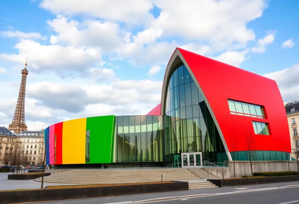 Conceptual design for the Pompidou Centre renovation