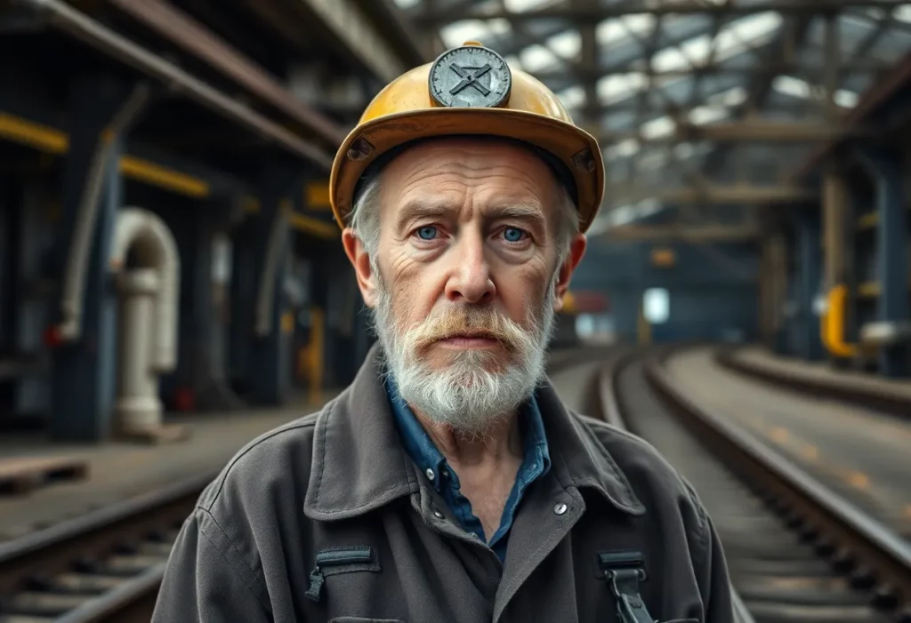 Elderly British Rail worker remembering Triarchos Eraklides