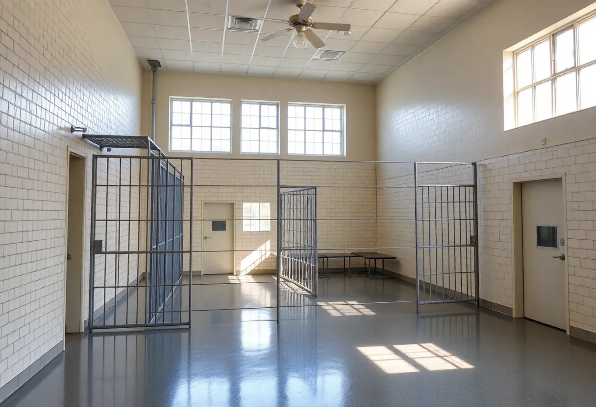 Exterior view of the newly renovated Autauga County Jail