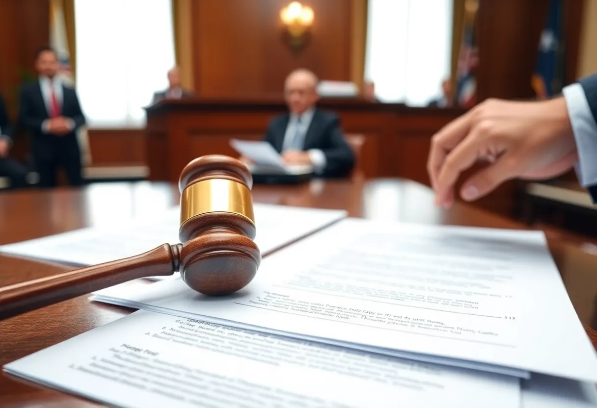 Courtroom ruling against Johnson & Johnson in talc litigation