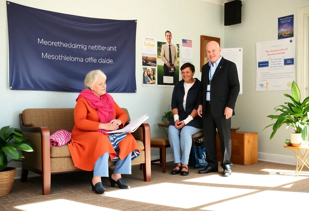 Community support for mesothelioma patients