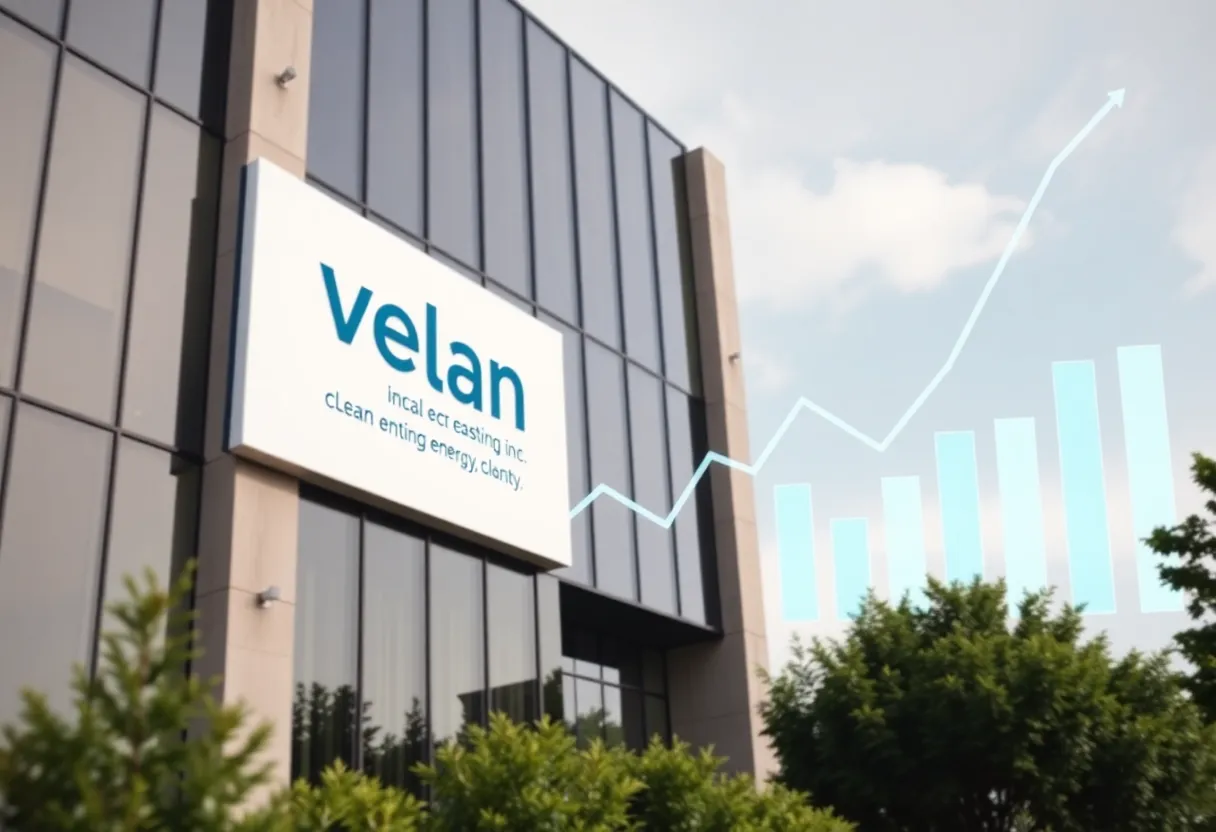 Velan Inc. corporate headquarters showcasing financial growth