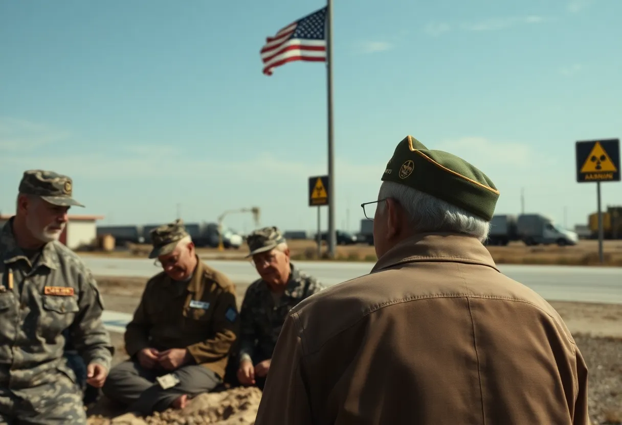 Veterans reflecting on the impacts of asbestos exposure