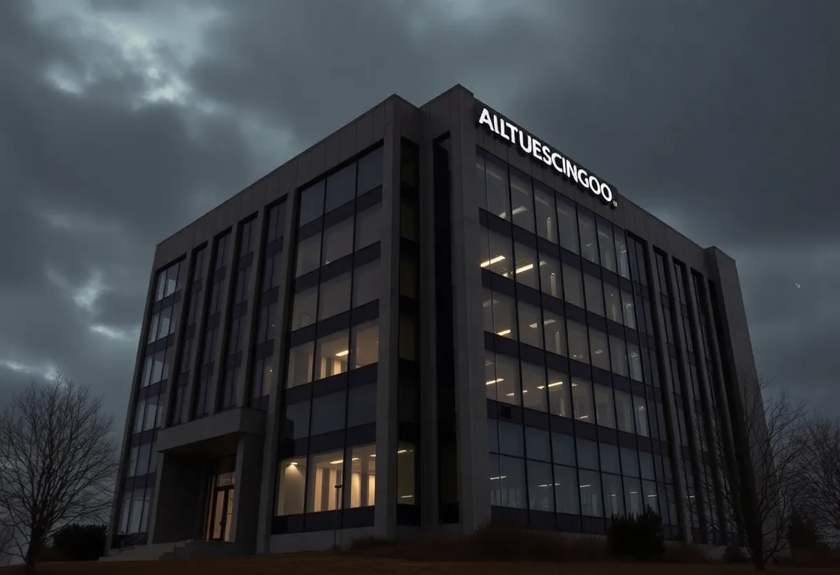 Corporate building reflecting the legal turmoil of Whittaker, Clark, & Daniels.