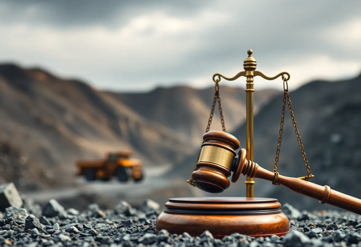 Abstract image symbolizing legal issues and corporate accountability