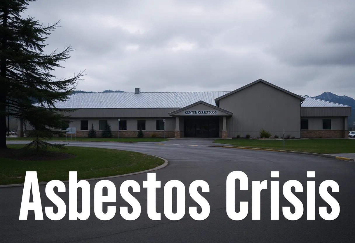 Building of the Center for Asbestos Related Disease in Libby, Montana.