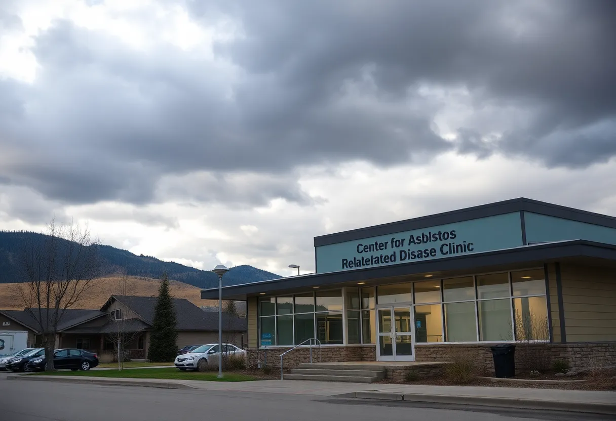 The Center for Asbestos Related Disease clinic in Libby, Montana, facing legal challenges.