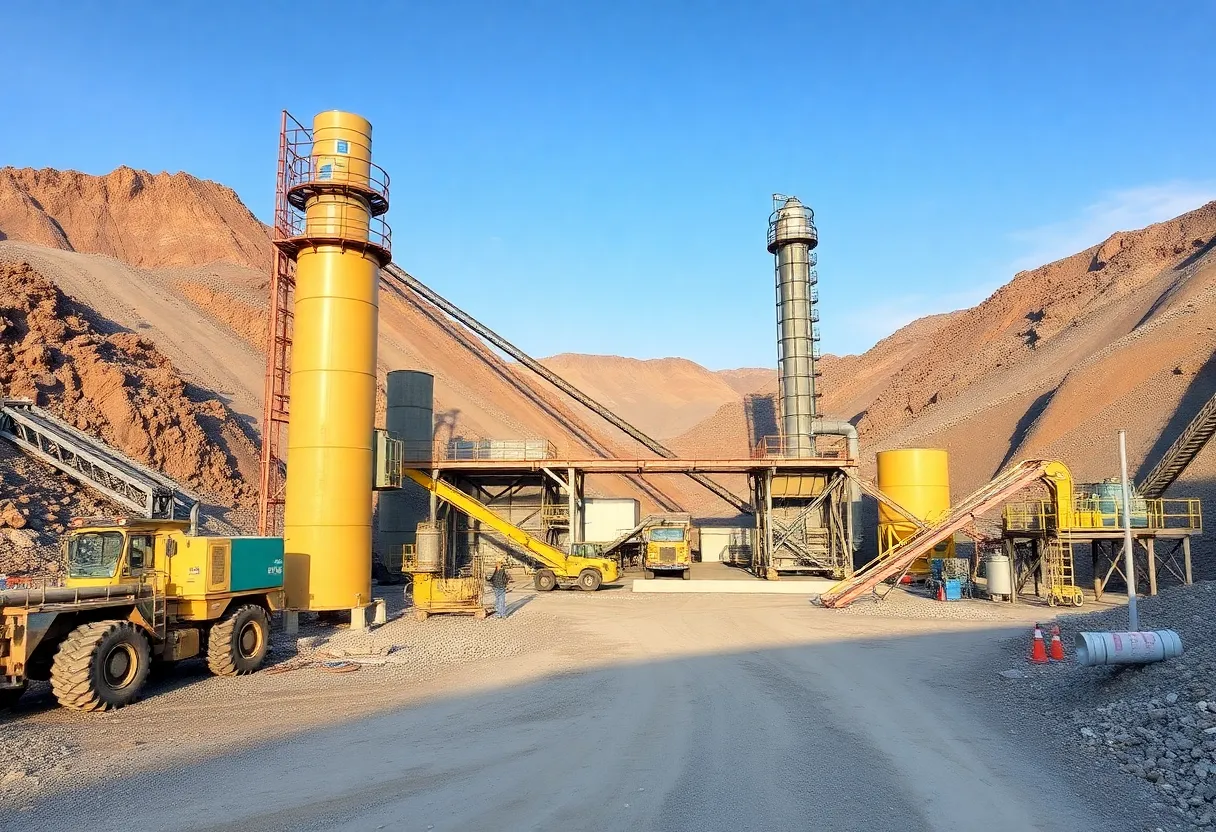 Exterra Carbon Solutions facility focused on carbon emissions reduction.