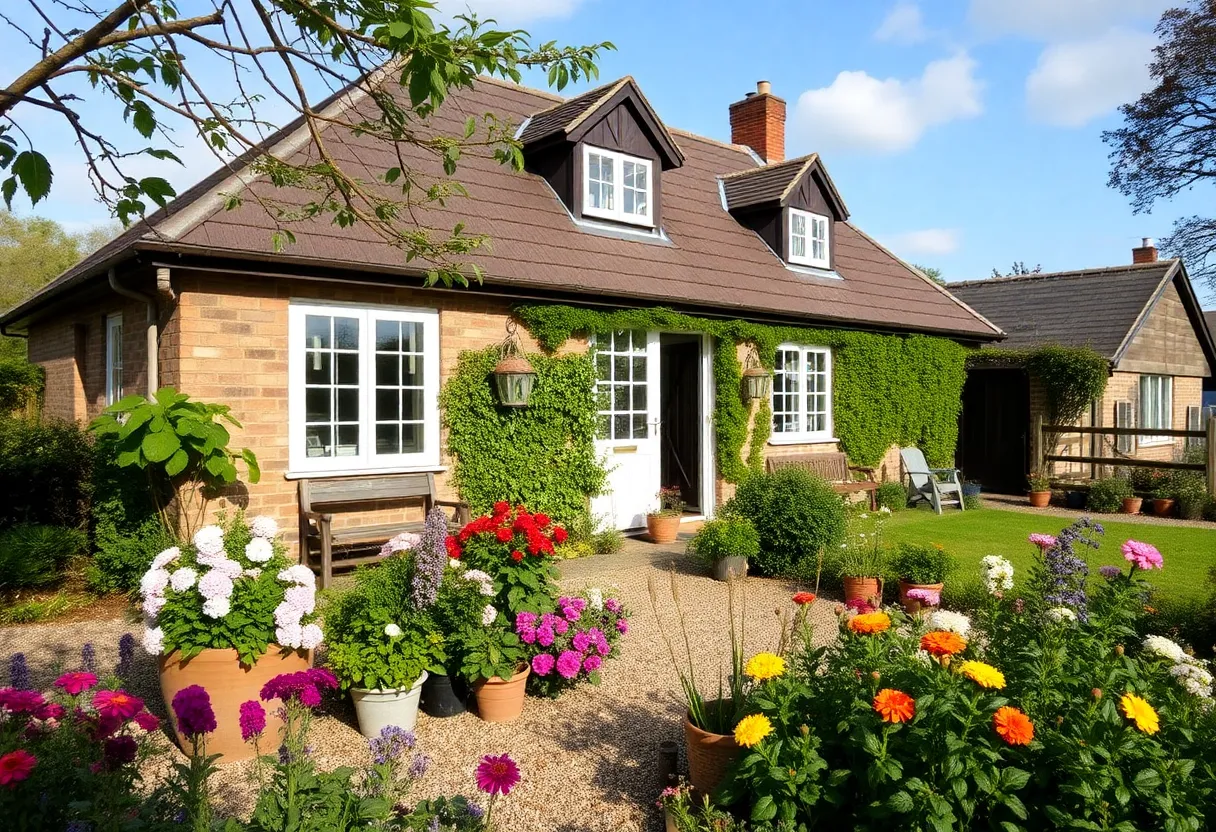 A beautifully transformed house in Buckinghamshire reflecting community spirit and creativity.