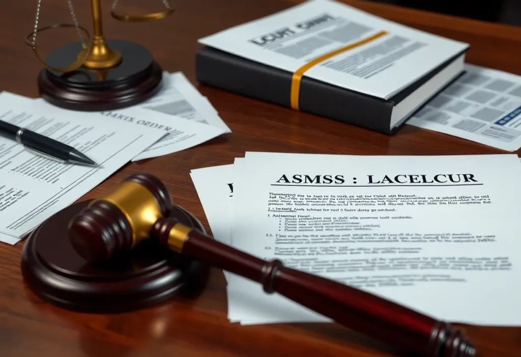 Court order document for Mazarin Inc. restructuring process