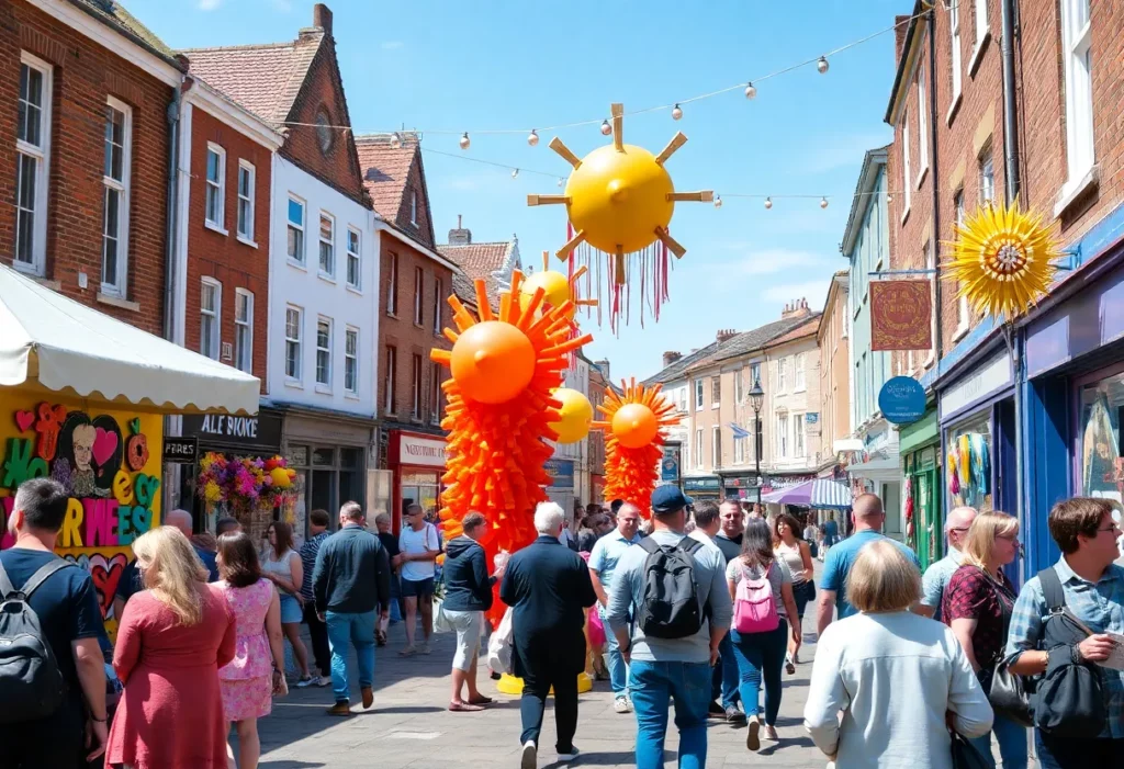 Vibrant Newhaven arts scene with community engagement