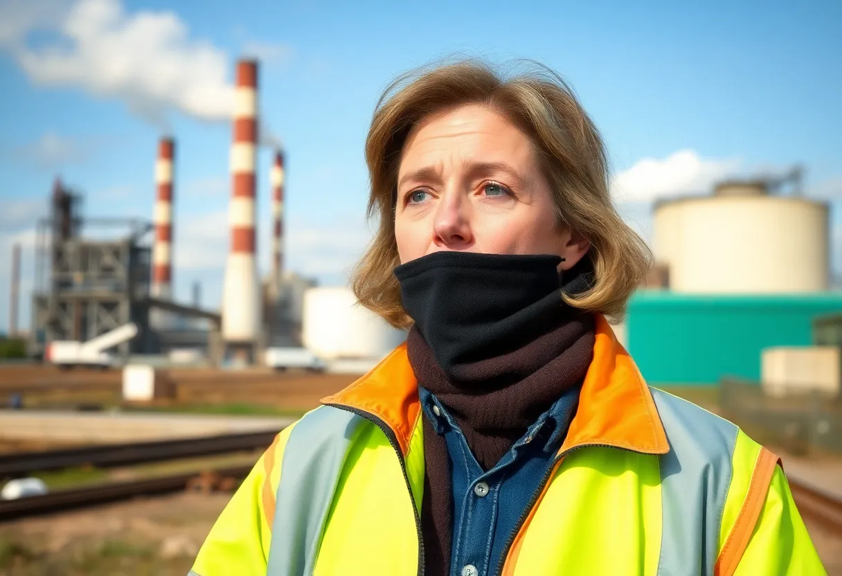 Public health advocate discussing chrysotile asbestos ban