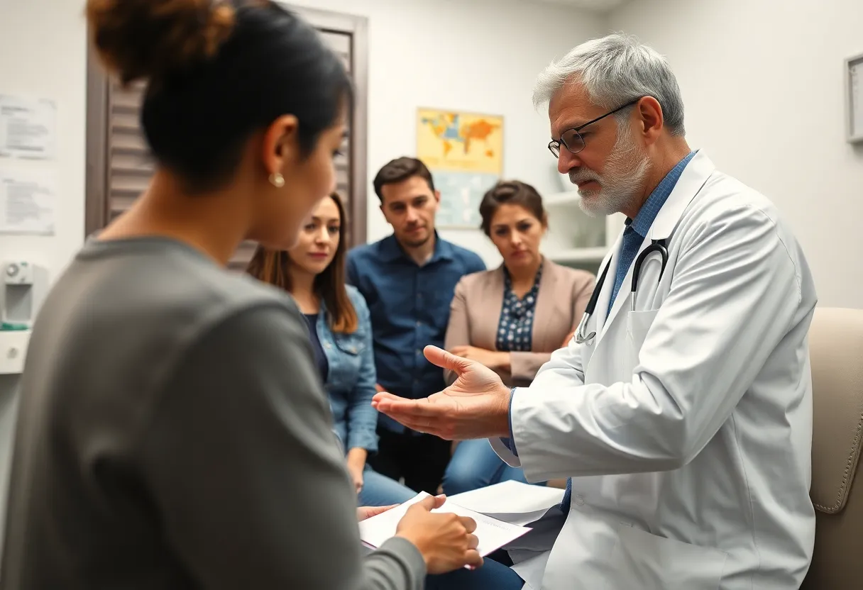 A healthcare discussion about cancer misdiagnosis