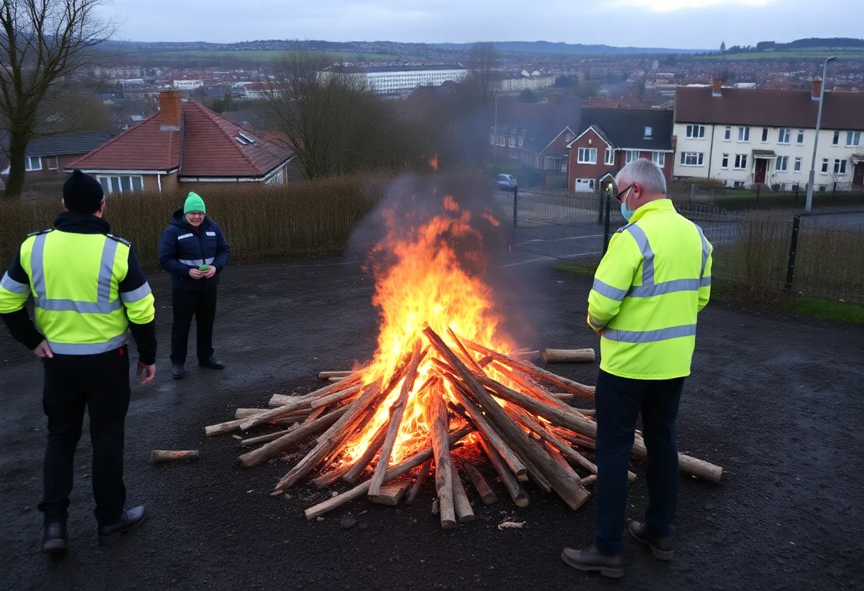 Asbestos Concerns Loom Over Controversial Northern Ireland Bonfire